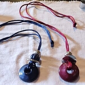🎈5/$15 Bundle 🎈Red and Blue Pendant Necklaces